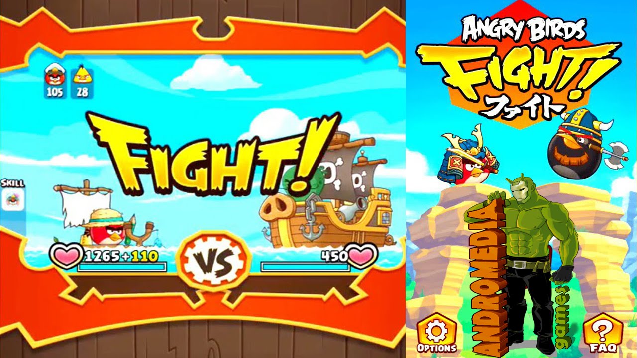 Angry Birds Fight Gameplay