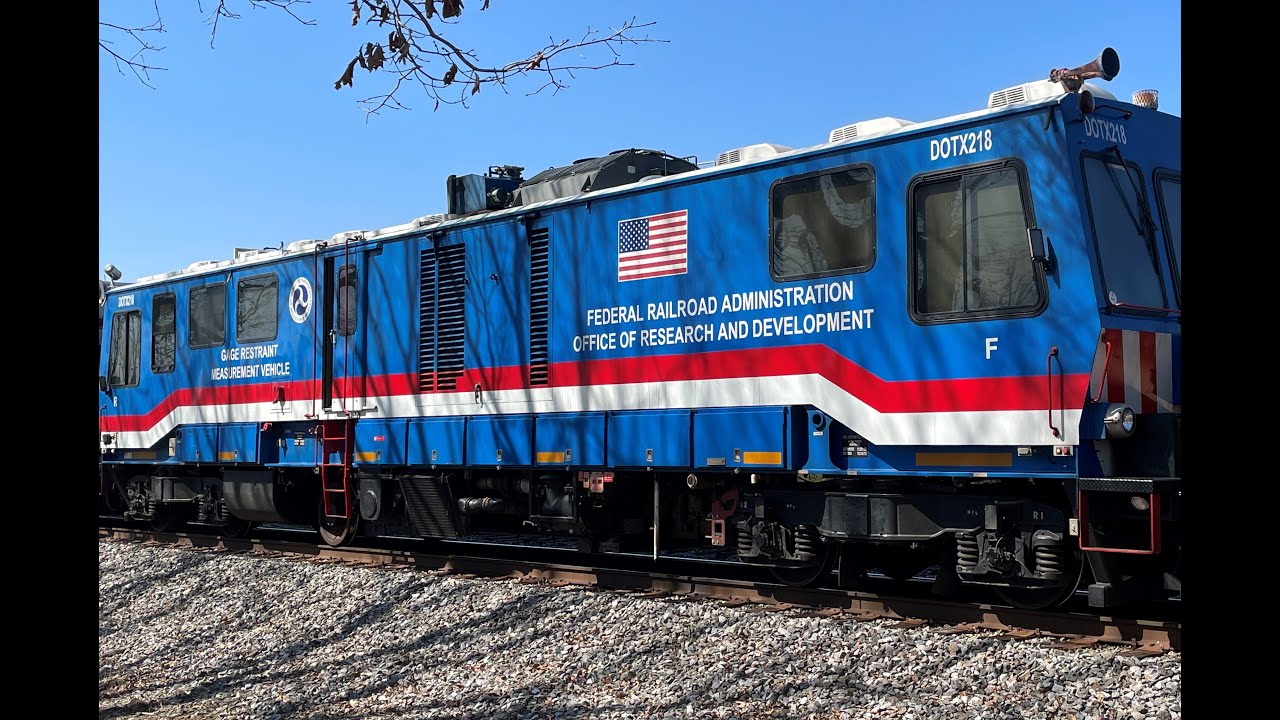 Federal Railroad Administration Inspection Train Government Train Office Of Safety & Gage Restraint