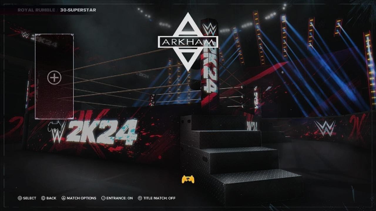 WWE 2K24 how to pick all 30 wrestlers for royal rumble