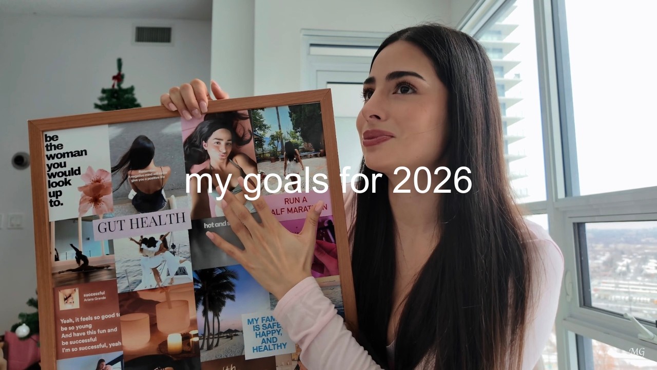 2026 VISION BOARD  🎀 manifesting my dream life + 11 reflection journal prompts!