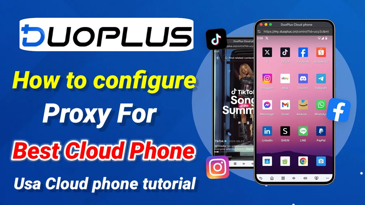 How To Configure Proxy For Best Cloud Phone DuoPlus | Android Cloud Phone | DuoPlus Cloud Phone
