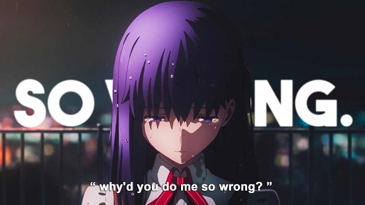 Kado - SO WRONG (Lyrics / AMV)