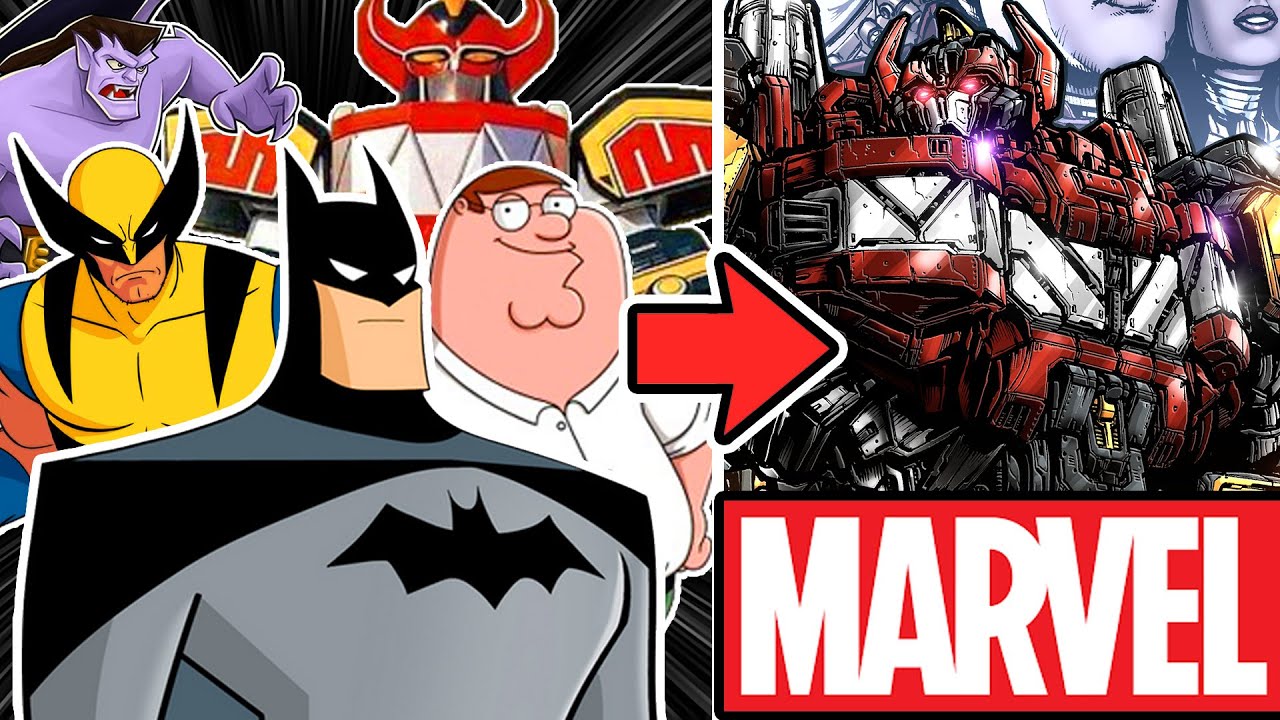 MARVEL ARTIST Draws 90s CARTOONS in a MARVEL STYLE???