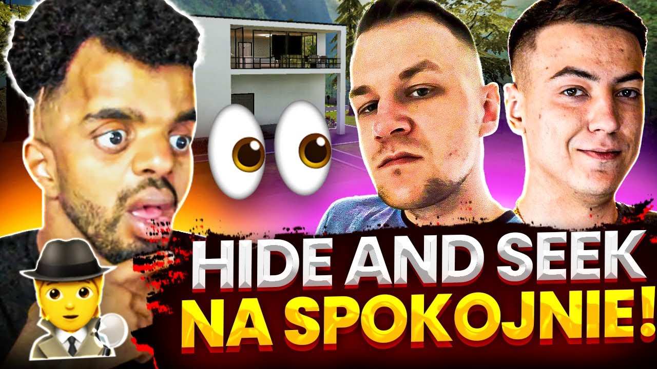 HIDE AND SEEK NA SPOKOJNIE - MAPA OD WIDZA