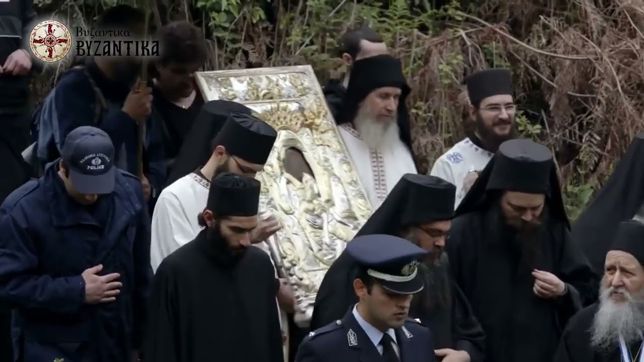 Athonite Hymn To The Panagia - أيتها السيدة #byzantinechant#church#christianprayer#mother#music
