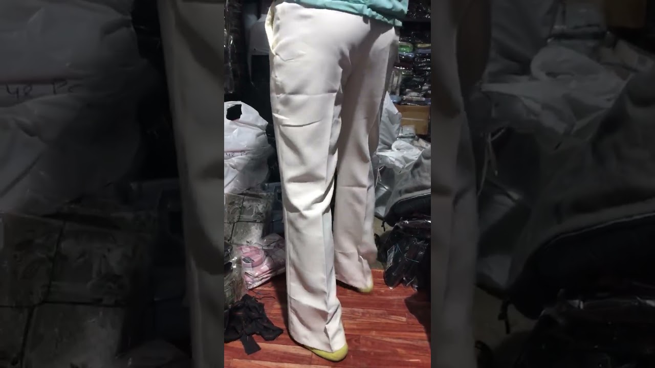 formal white Bell bottom pants 👖for order whatsapp -8447712356