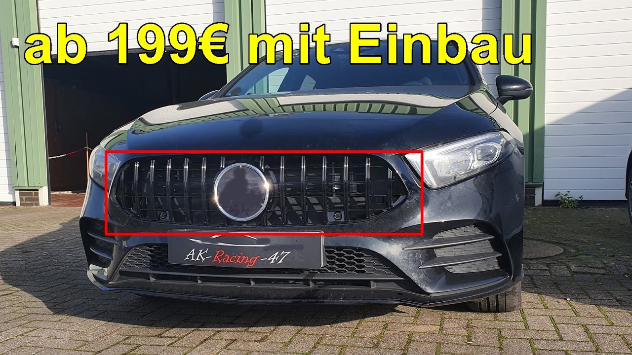 Mercedes | SPORT STYLE KÜHLERGRILL | GTR GRILLE | W177 V177 Hatchback Limo | A-Klasse