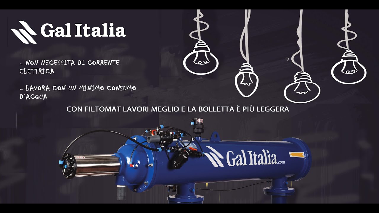 Filtro a Rete Automatico Gal Italia - Filtomat