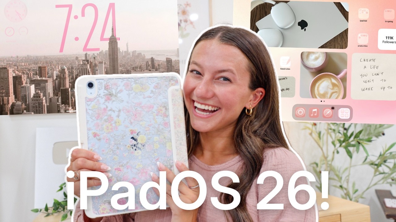*iPadOS 26* customization + organization tips/tricks! MUST DO NEW FEATURES! ✨