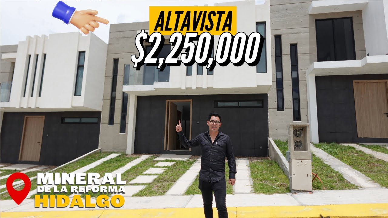 ¡LUJOSA CASA en Altavista, Pachuca 🌆! 🏡 4 Recámaras, Jardín y MÁS por $2,250,000!