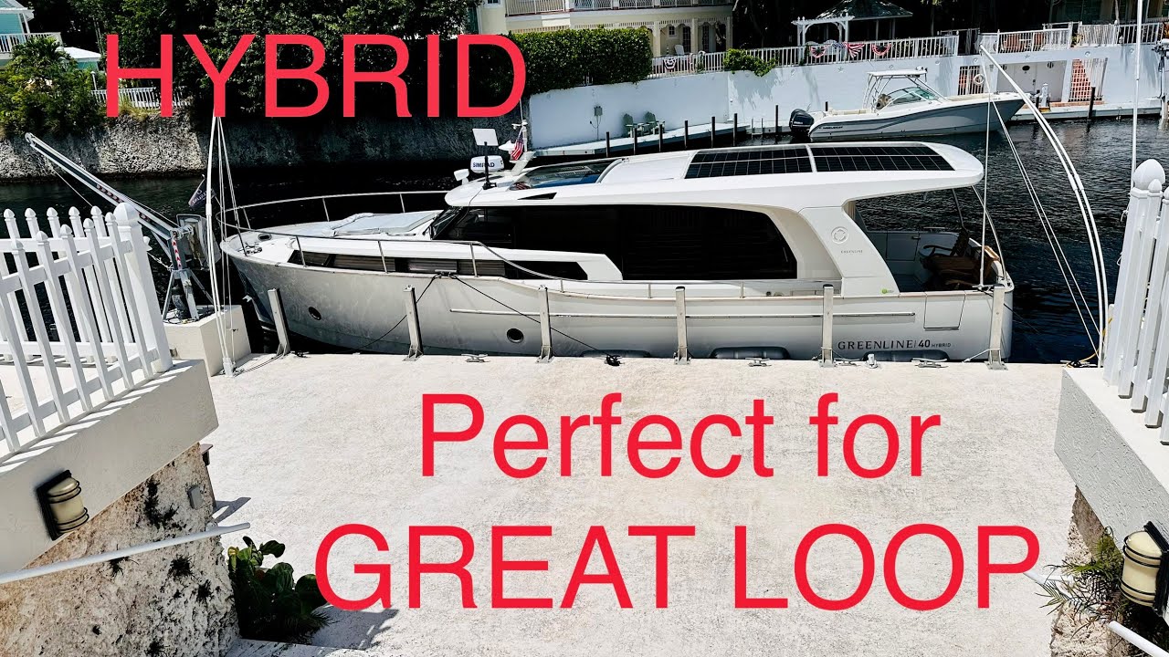 40 Greenline Yachts 2023 HYBRID Boat for sale EXCELLENT for the GREAT LOOP! - 1 World Yachts