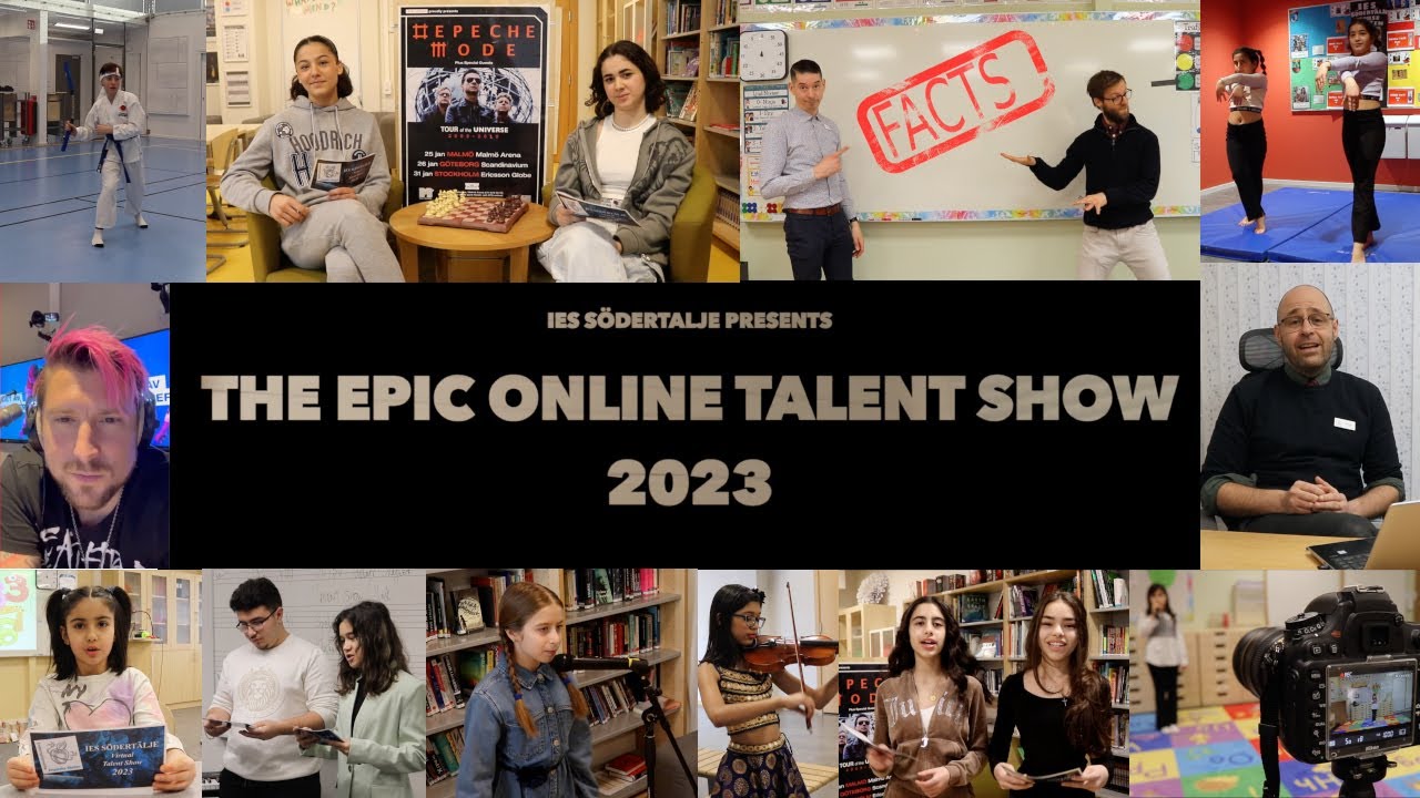 IES SÖDERTÄLJE EPIC ONLINE TALENT SHOW 2023