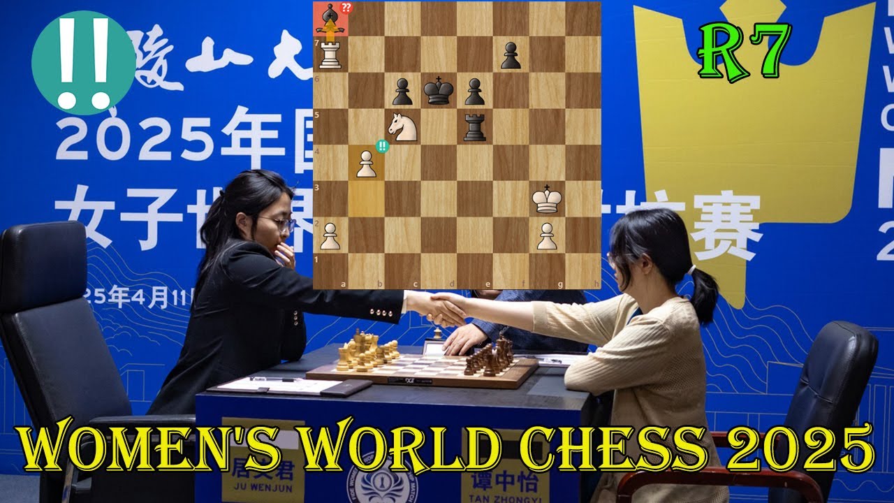 BIG STEP!! Ju Wenjun vs Tan Zhongyi || Women's World Championship 2025 - R7