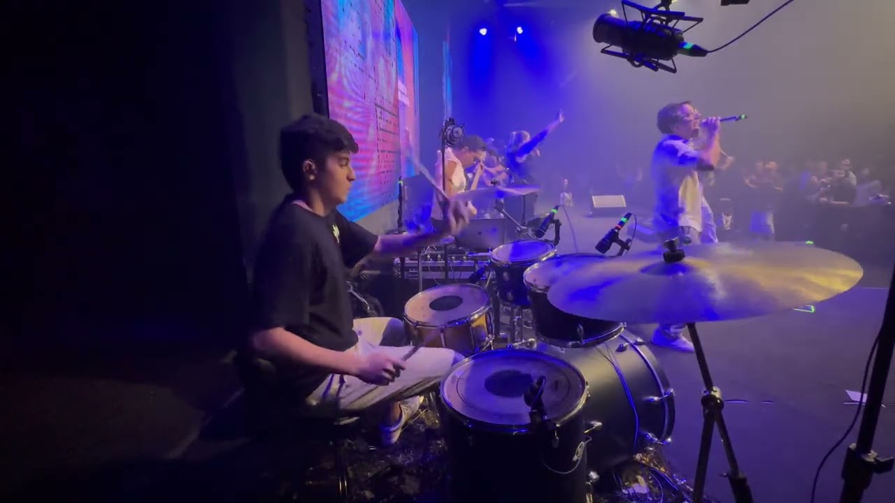 Medley Sublime + Sete Trombetas + É Ele   - Yasmim Teixeira | Theo Batera (Drum Cam)