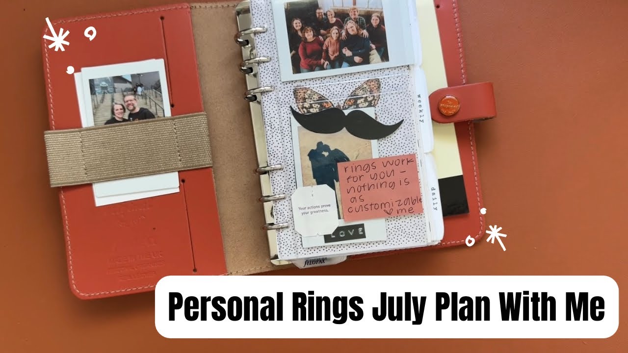Personal Rings July Plan With Me