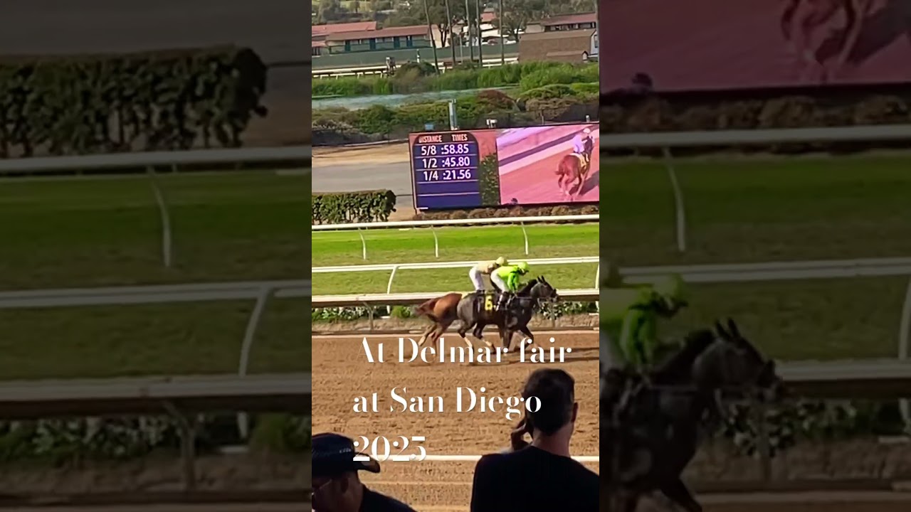 At Delmar fair at San Diego
