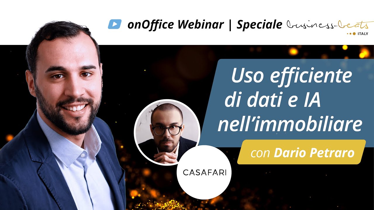 Uso efficiente di dati e IA nell'immobiliare con CASAFARI - Speciale business-beats