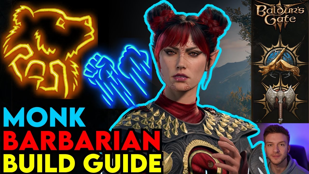 MONK / BARBARIAN Build Guide: Baldur's Gate 3