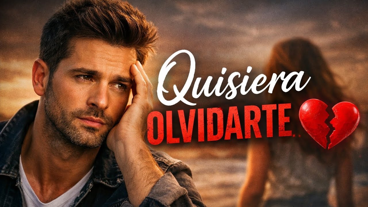 QUISIERA OLVIDARTE 💔 Pero no puedo 