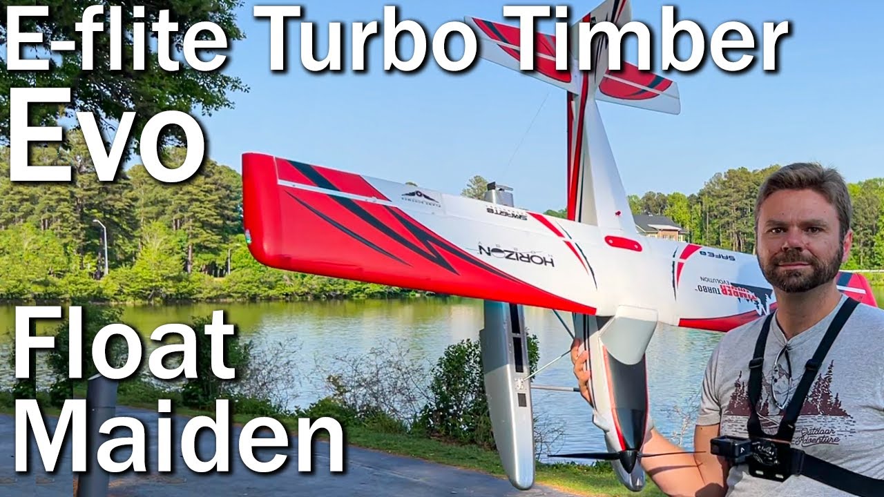 Wringing Out the Turbo Timber Evolution on Floats (Transmitter View)