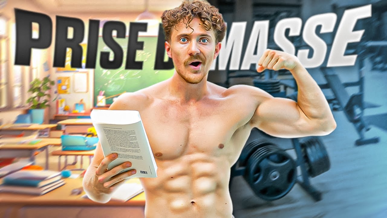 MON ALIMENTATION D'ÉTUDIANT EN PRISE DE MASSE : 3200 KCAL par JOUR 💪