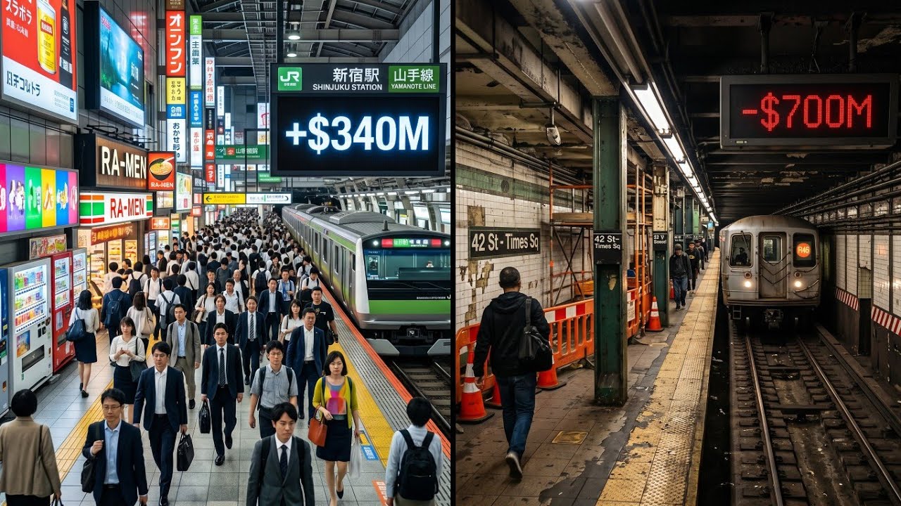 Why Tokyo's Subway Makes Money While New York's Goes Broke