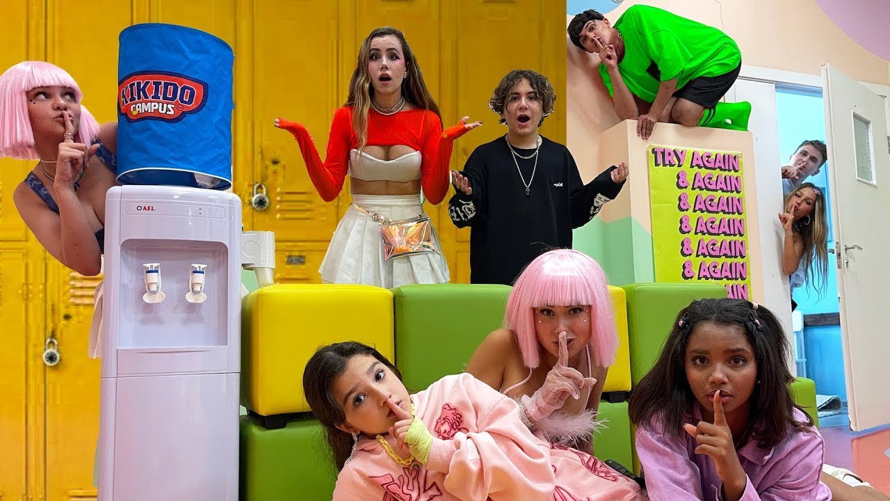 BÚJÓCSKÁZÁS A CAMPUSON | Új 24 órás kihívás iskolásoknak | KiKiDo Campus Hungarian