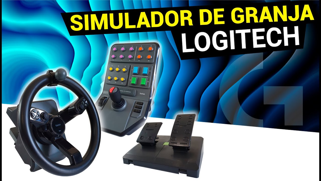 ¿Qué tan difícil es ser un granjero en el mundo GAMING? | Logitech Farming Simulator Heavy Equipment