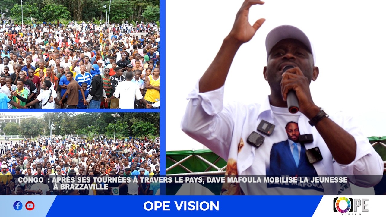 CONGO : APRÈS SES TOURNÉES À TRAVERS LE PAYS, DAVE MAFOULA MOBILISE LA JEUNESSE À BRAZZAVILLE