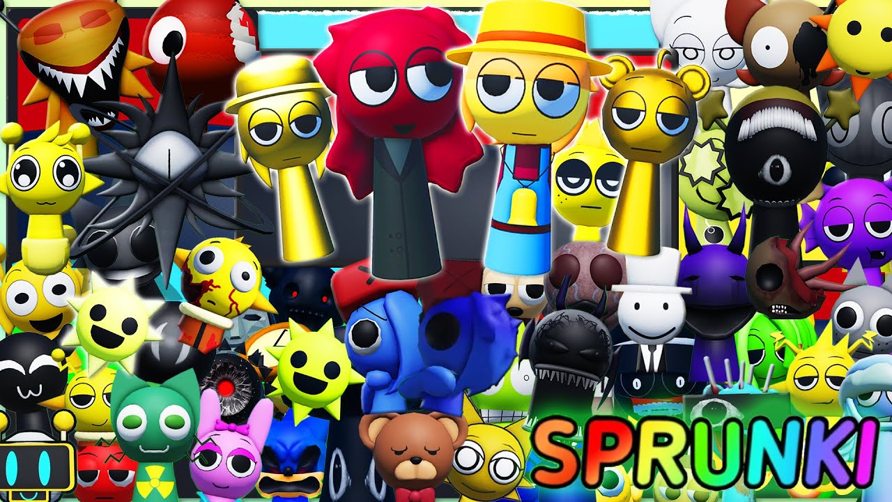 [🌈35М!! ВСЕ Спрунки]🌈Спрунки РП 3D🔎Как получить ВСЕ значки🎵 - 🎮ROBLOX [2025]