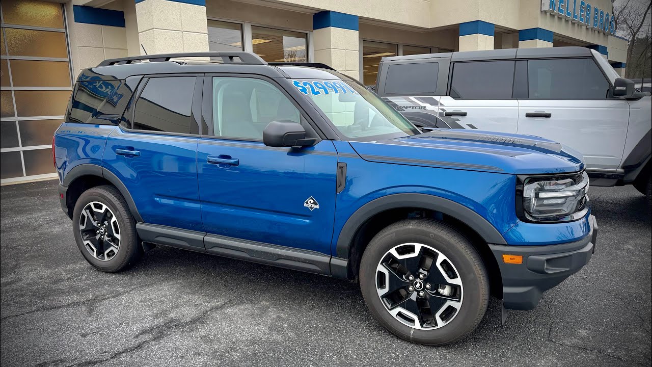 2023 Ford Bronco Sport Outet Banks @ Keller Bros Ford Lititz