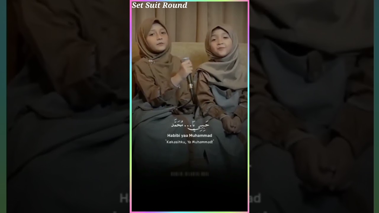 Habibi ya muhammad arabic naat sharif 🔥Maher Zain Lil&rsquo;Alameen ✨ Official Music Vide 💫bSet Suit Round