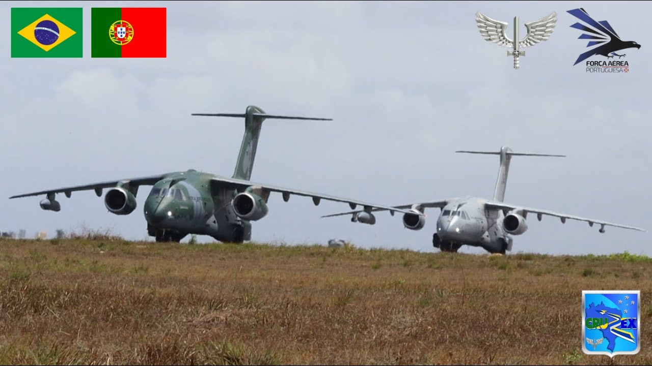 Embraer KC-390 Millenium mostrando toda sua capacidade e alta performance na Cruzex 2024