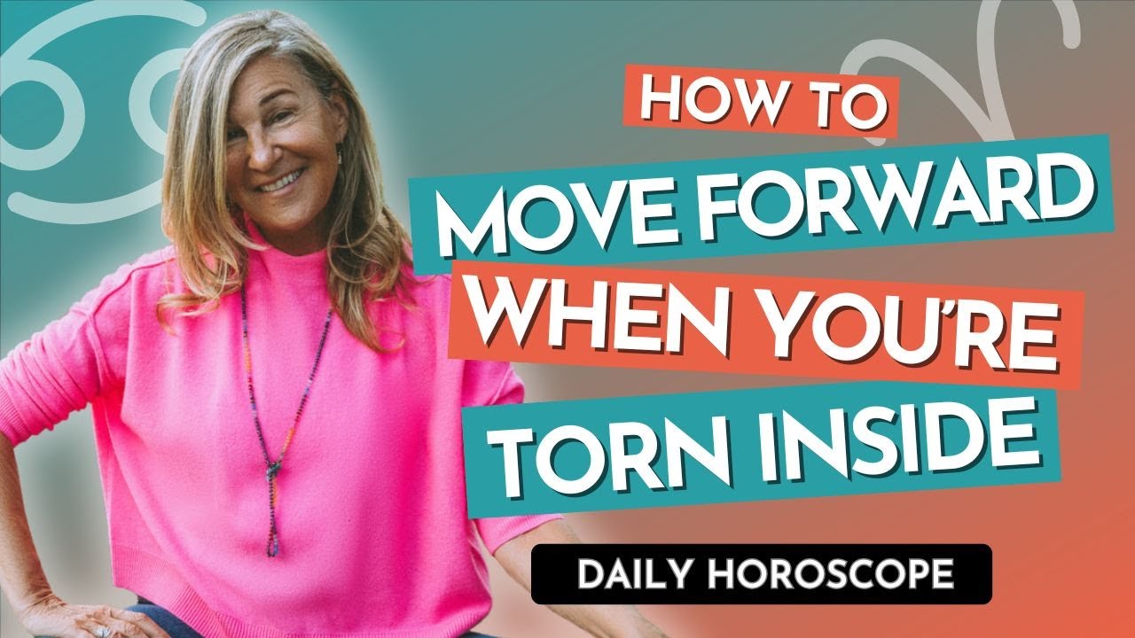 Daily Horoscope: Aries Sun ☀️ Cancer Moon 🌙 | How to Move Forward When You're Torn Inside