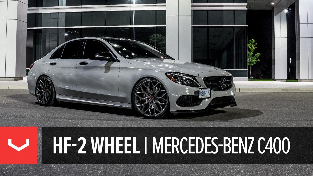 Vossen Hybrid Forged HF-2 Wheel | Mercedes-Benz C400