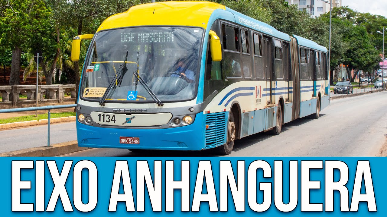 Avenida Anhanguera (Goiânia/GO) - Movimentação de Ônibus #335