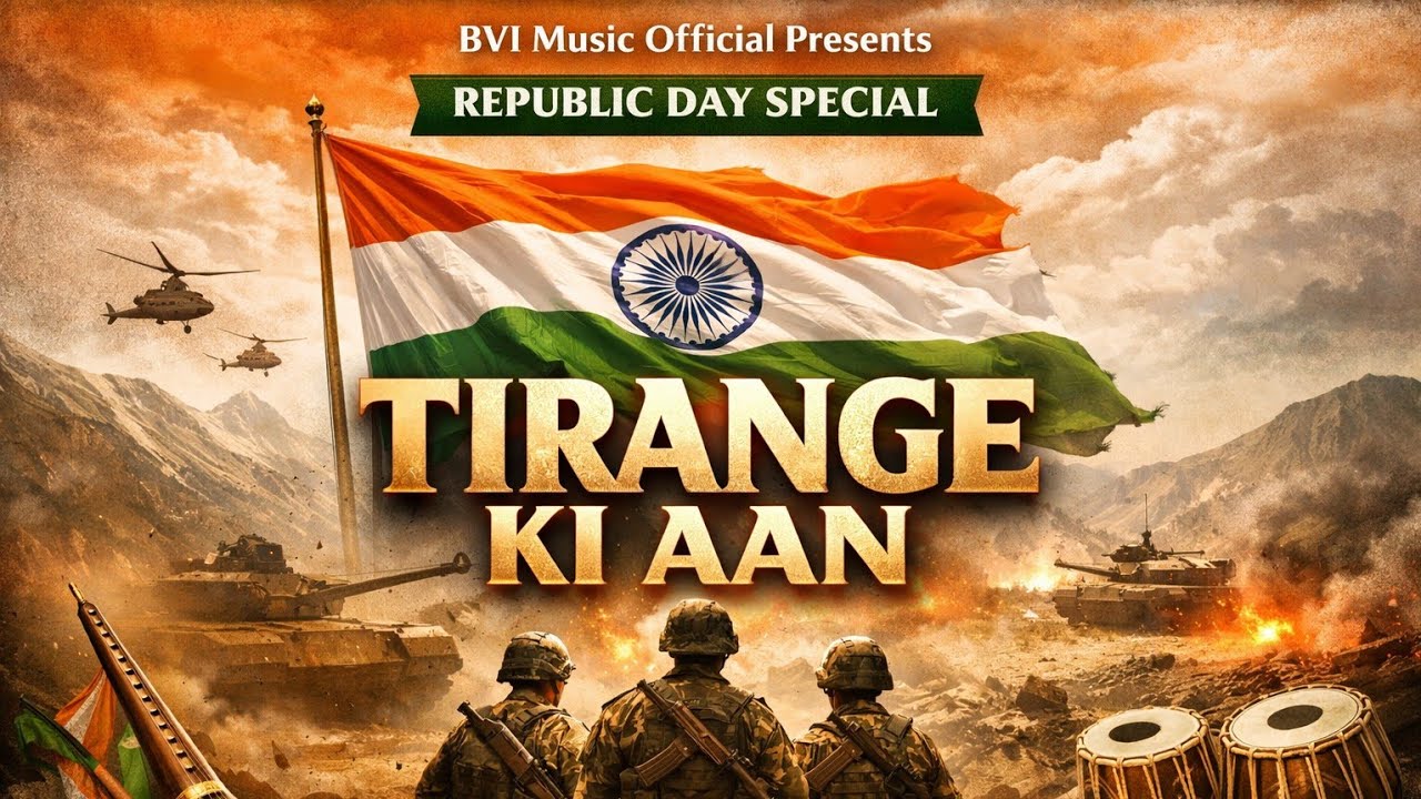 🇮🇳 TIRANGE KI AAN | Republic Day Special | BVI Music Official | Patriotic Song