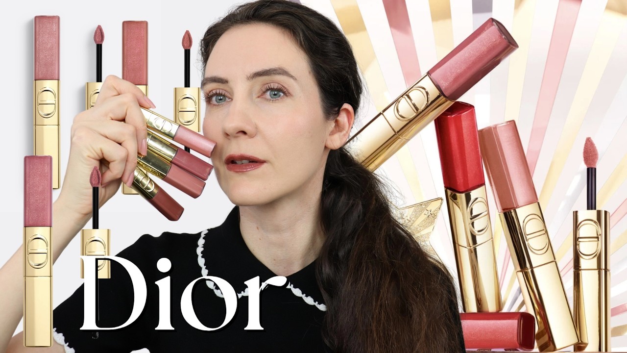 Я влюблена! 😍❤️ Два ЛУЧШИХ праздничных релиза: помада Rouge Dior Sequin Duo и ещё одна...
