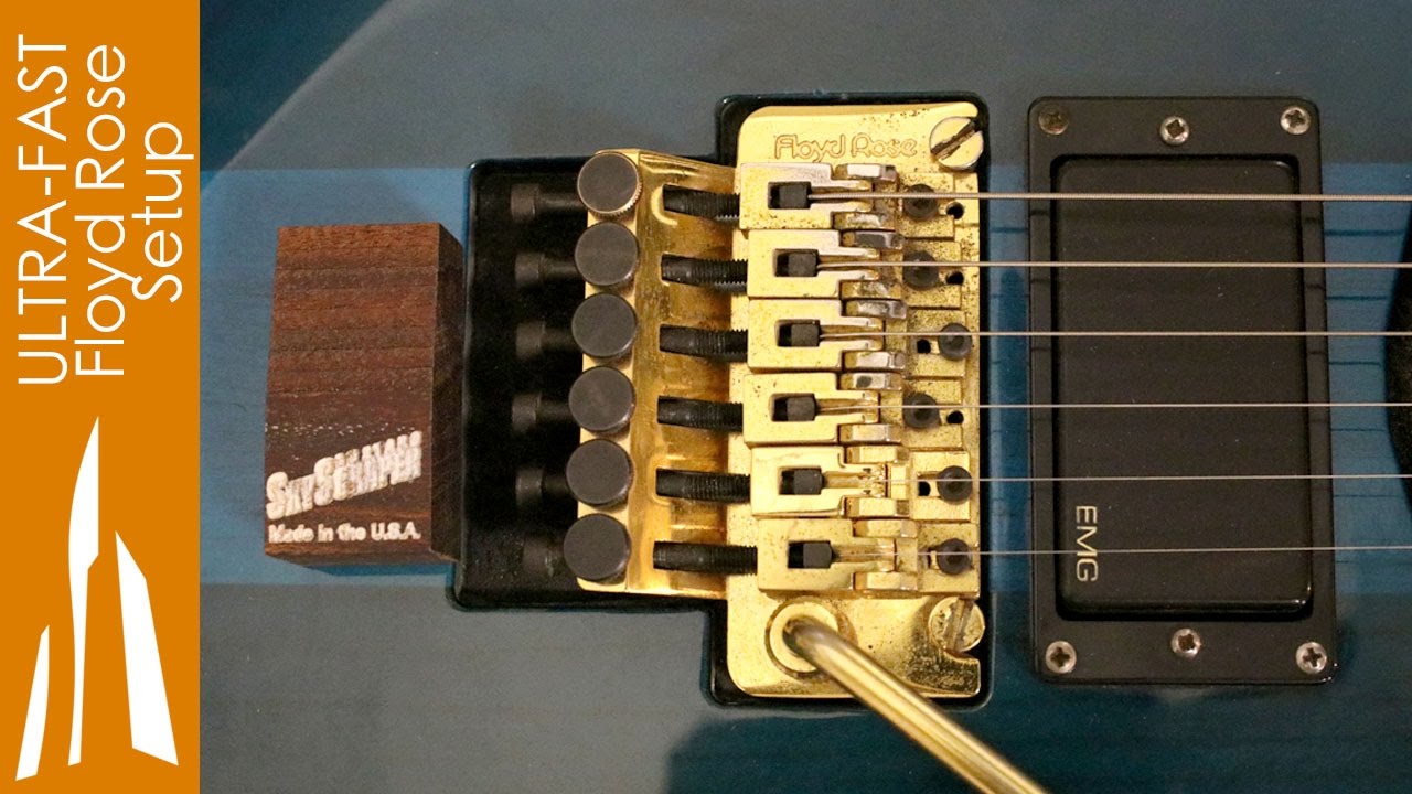 Floating Tremolo Setup in 10 Minutes