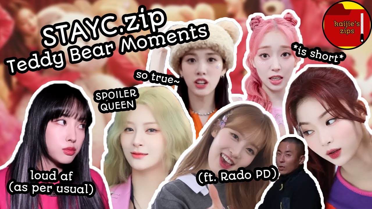 STAYC.zip (Teddy Bear Era Moments that keep me sane) (Cute and Funny Moments)