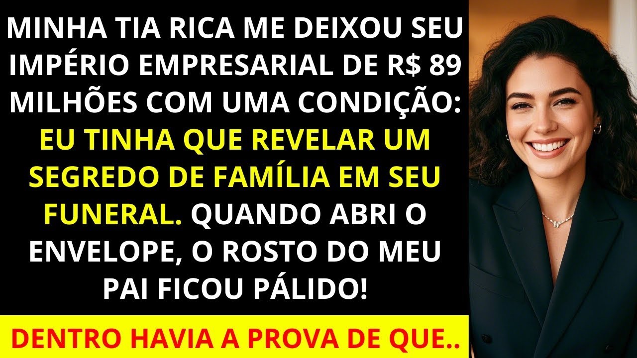 Tia rica me deixou seu império, mas a carta tinha uma condição