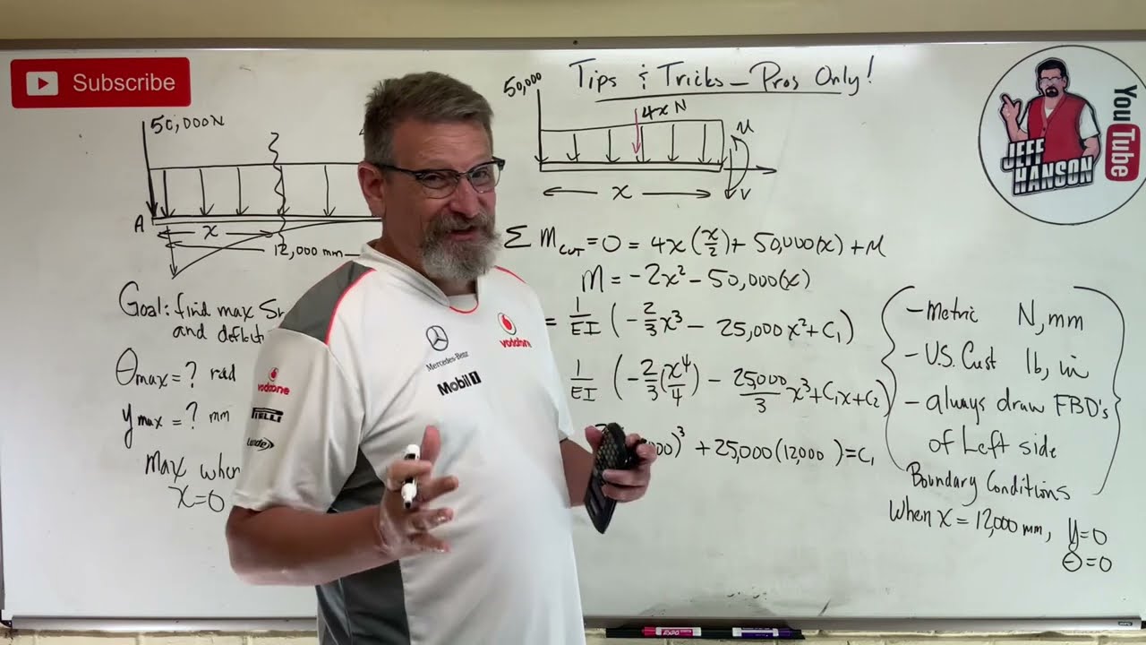 Mechanics of Materials: Lesson 65 - Slope and Deflection Tricks and Tips to Reduce Errors!