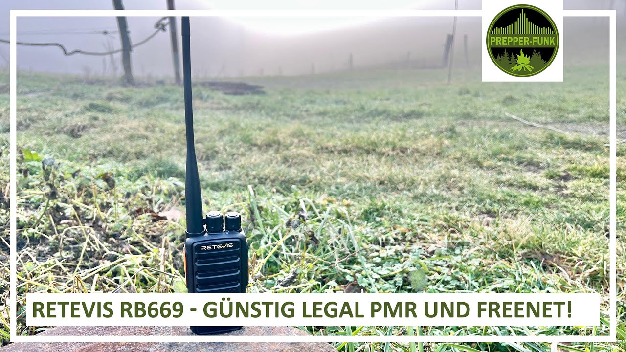 RETEVIS RB669 - Günstig legal PMR und Freenet