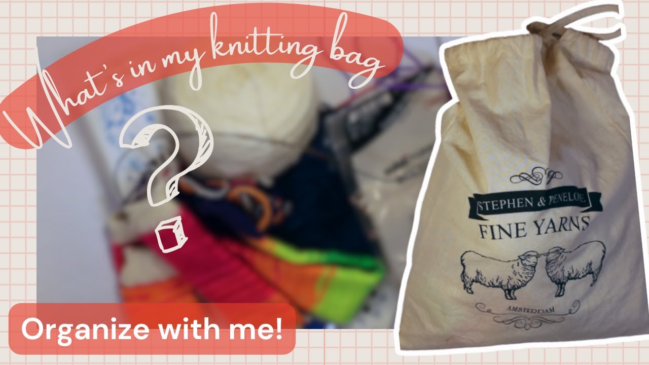 What's In My Project Bag // Every Day Carry for Knitting