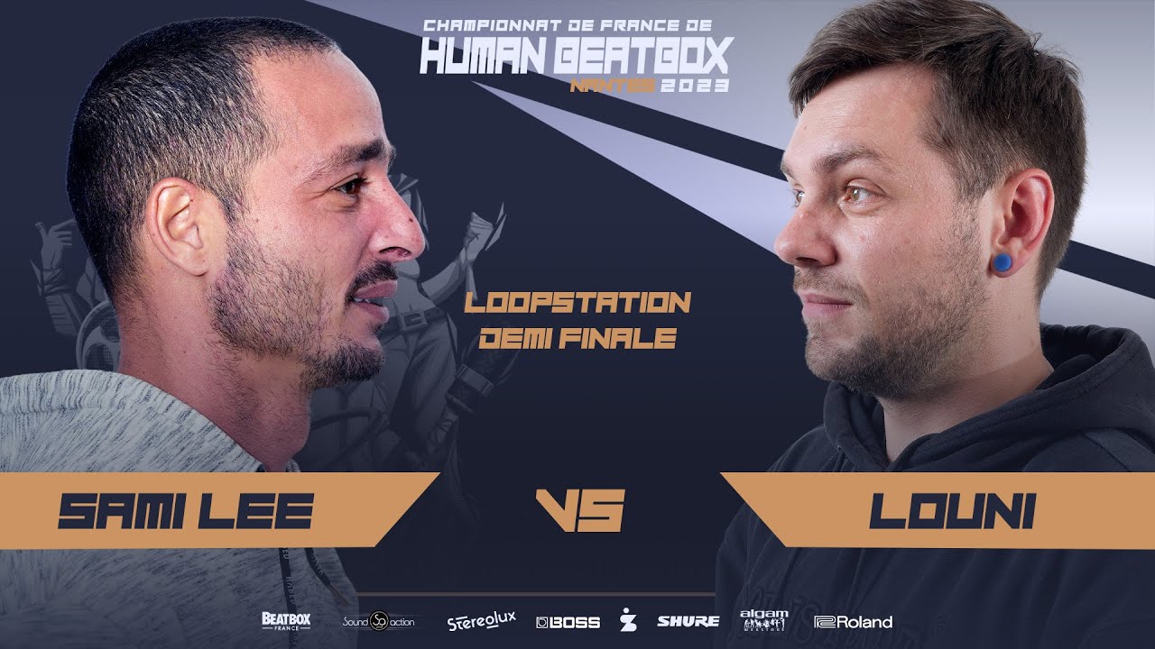 SAMI LEE VS LOUNI | CHAMPIONNAT DE FRANCE DE LOOPSTATION 2023 | 1/2 FINALE