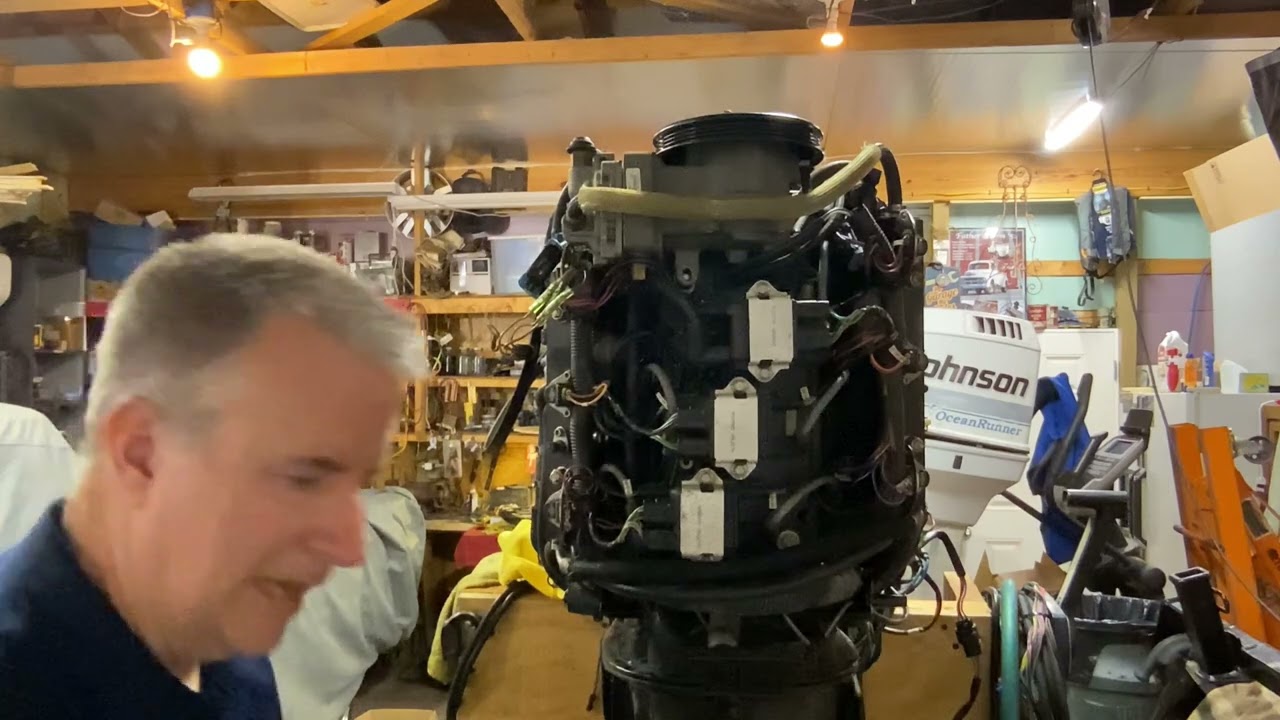 Mercury Optimax Air Pump repair maintenance (Part 1)