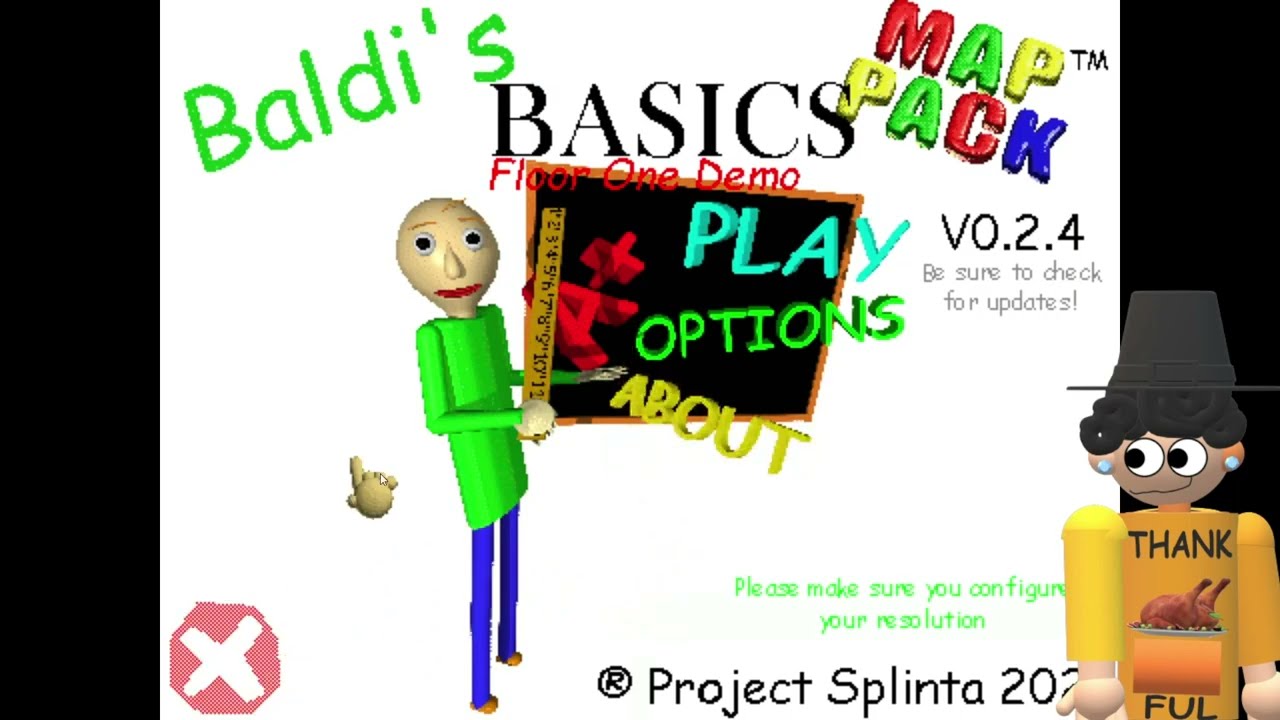 Baldi's Basics itch.io thanksgiving marathon! pt.2 | Baldi's Basics