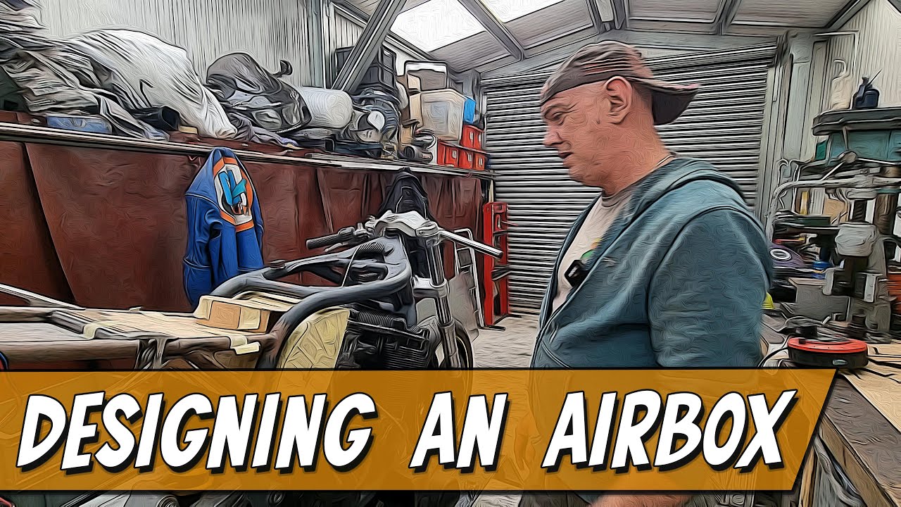 Designing an airbox - Suzuki Bandit Cafe Racer - ASBO Project