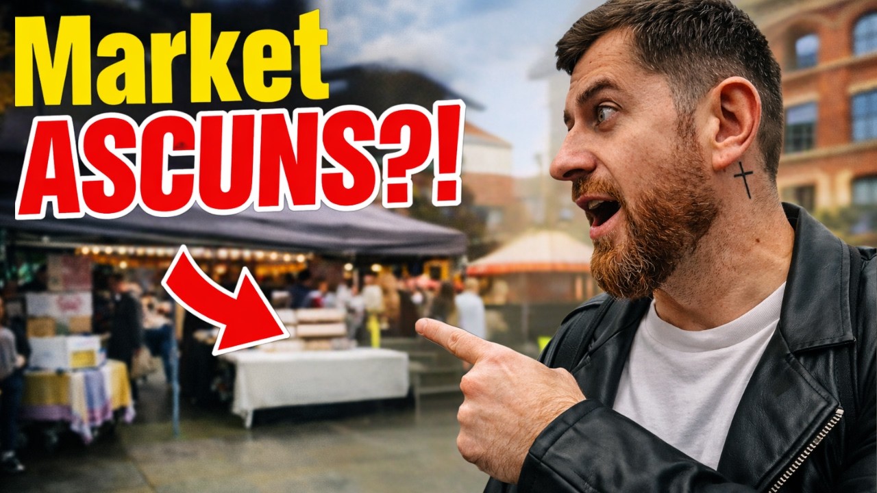 Am găsit un market ASCUNS în Manchester! Ce am descoperit în Ancoats