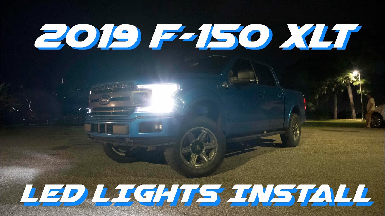 INSANELY BRIGHT! | 2018-2020 F-150 LED Headlights & Fog Lights Upgrade & Install